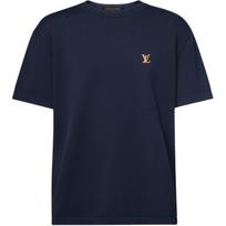 LOUIS VUITTON SS26 Marškinėliai Vyriški 1AK70W S0 tamsiai mėlyna spalva