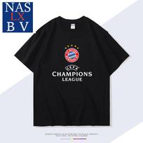 Bayern Munich Fan Black Football T‑shirt XXXL