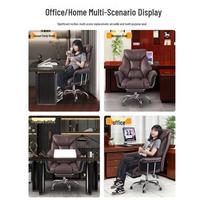 Executive Reclining Office Chair - Comfortable Sofa Chair for Home and Business Use Other gray