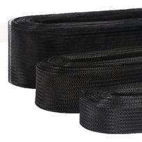 50 Jardų Žirgų Plaukų Minkštas Pynimas Pasidaryk pats Kaspinų Audimo Juostelė Skaidri Juoda Lotynų Šokio Sijono Apsiuvimo Aksesuarai Skeleto Siuvimui 8cm black