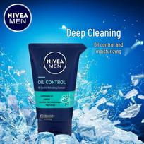 NIVEA Men Oil Control Face Wash blue