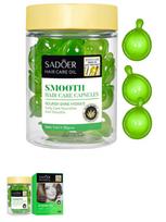 Nourishing hair capsules with argan oil, creatine and aloe vera SADOER ARGAN OIL ALOE SMOOTH HAIR CARE CAPSULES – 30 pcs.*1 ml