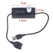 Reliable Digital Display USB Timer Switch Portable Adjustable Power Off Switch 5V Switching Cord Auto Shut Off Power Management black