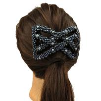 Magic Hair Comb Bun Maker Hair Clip Hairpin Hair Styling Tool for Easy Updo and Secure Hold Suitable for Various Hair Types and Lengths One Size black