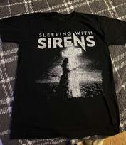 Sleeping With Sirens Let's Cheers to This Shirt Black Unisex   1G0188 Unisex T-Shirt L gray
