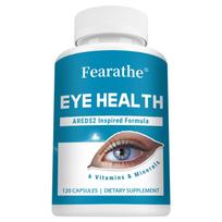 Eye Support Capsules with Lutein, Zeaxanthin & Bilberry Extract, AREDS Inspired Formula, 120 Capsules 120 Capsules