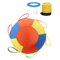 Grazing Ball - Color Polyester Inflatable Training Toy, Exercise & Play Ball For Horses & Large, & Lightweight One Size yellow