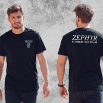 Zephyr Competition Team Lords Dogtown Skateboard T-Shirt 100 white