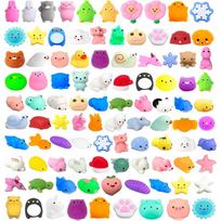 20Pcs hi Squishy Toy Kawaii Mini Animals Squishies Stress Relief Toys for Kids Boys Girls Birthday Gifts Party Favors Prizes blue