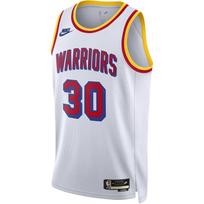 Nike Golden State WarriorsDRI FIT NBA Stephen Curry Krepšinio marškinėliai Vyriški Balti FQ4689-103 3XL balta