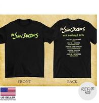 Vintage The Saw Doctors Band T-shirt All Size S to 5XL M beige