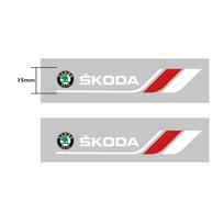 Car valve core,Car Windshield Wiper Vinyl Sticker Matte Waterproof Decal For Skoda RAPID KAROQ FABIA YETI Octavia balta