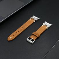 Luxury Leather Band For Samsung Galaxy Watch Ultra 47mm Strap Stainless Steel Watchband For SAMSUNG ULTRA 47MM No Gaps Bracelet Galaxy Watch Ultra black