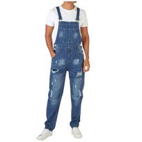 Vyriški kombinezonai Kombinezonai Tall Wash Jeans Reguliuojami dirželiai Džinsinis kombinezonas Laisvas darbinis kombinezonas Darbinės kelnės M tamsiai mėlyna spalva