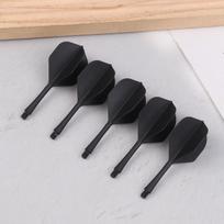 5/10Pcs Standard Shape Integrated Dart Flights And Shafts 2Ba Screw In-One Dart Flight Integrated Dart Shaft And Flights gray
