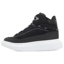 Alexander McQueen Larry High-Top Sneakers 'Black White' Men's 682498WIBN71070 EU 44 black