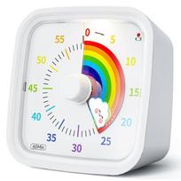 1Pc Anti-drop Cartoon Children Time Manager Mute Timer Alarm Clock Student Learning Visual Timer white