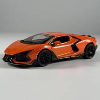 1:32 Lamborghini Revuelto Supercar Alloy Metal Diecast Model Car Home Trendy Ornaments Computer Desktop Decoration Birthday Gift green