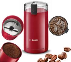 Elektrinis kavos malūnėlis BOSCH, raudonas, 180 W, 150 g/min