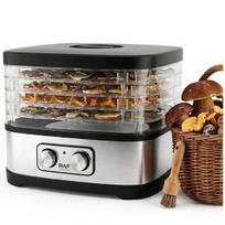 Maisto džiovyklė grybams, vaisiams, daržovėms ir žolelėms, 240W, XXL, 5 padėklai
