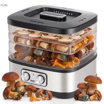Maisto džiovyklė REEF, 240 W, 5 padėklai, 8 l, temperatūros reguliavimas