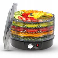 Maisto džiovyklė NutriChef, 5 padėklai, be BPA, daržovėms, vaisiams, grybams