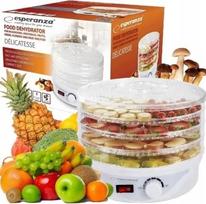 Maisto džiovyklė, 250 W, 4 padėklai vaisiams, daržovėms, grybams, žolelėms