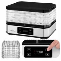 Maisto džiovyklė Zeegma Dry Chef, 6 padėklai, LED ekranas, laikmatis, 500 W