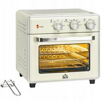 Mini orkaitė HOMCOM 20 l su kreminiu termoporiumi