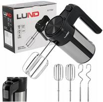 Virtuvinis rankinis mikseris LUND, 500 W, 6 greičiai, Turbo, 4 plakikliai