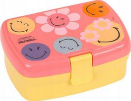 Pietų dėžutė Lassig Smiley World, rožinė, su įdėklu