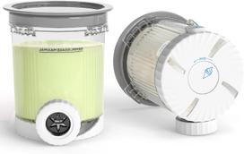 Pieno plakimo indeliai SWIRL, 2 vnt., be BPA, tinkami plauti indaplovėje
