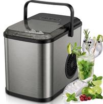 Ledo gaminimo aparatas ICE MAKER, 12 kg, 1,1 l, 150 W, greitai gamina ledo kubelius, su mentele
