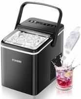 Ledų gaminimo aparatas ICE MAKER, 14 kg, nešiojamas, 150 W, juodas, savaiminio valymo