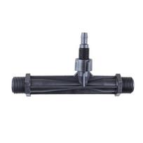 Agricultural Venturi Fertilizer Injector Male Thread Ozone Injector Black Irrigation Drip Device 1/2"