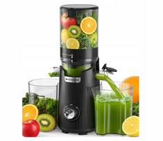 Lėtaeigė sulčiaspaudė ACOQOOS 300 W, 1,8 l talpa, plati anga