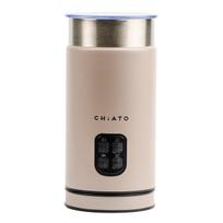 Pieno putų plakiklis CHiATO milkPLAY, 240 ml, 450 W, kreminės spalvos
