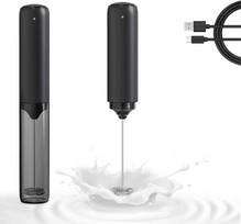 Elektrinis pieno putų plakiklis, įkraunamas USB-C, tinka kavai ir matcha