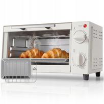 Mini orkaitė HOMCOM 9 l, su kepimo skarda ir grotelėmis, 100–230 °C