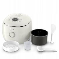 Ryžių viryklė Tefal POP, 0,7 l, balta, 8 programos