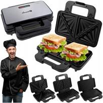 Sumuštinių keptuvė–grilis 3in1 XL, 1000 W