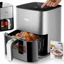 Karšto oro gruzdintuvė XIAOMI MIUI, 1400 W, sidabrinė/pilka
