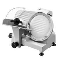 Mėsos pjaustyklė 300W su 25 cm nuimamu peiliu, pjaustymo storis 0–12 mm