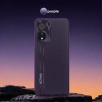 HOTWAV Note 12 EF Smartphone,Android 14 Mobile Phone,6.8HD+ Screen,12GB RAM 128GB ROM,5160mAh Battery,4G Dual SIM,GPS/OTG 4GB+128GB violetinė