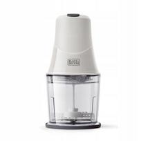 Maisto smulkintuvas BLACK+DECKER, 260 W, baltas