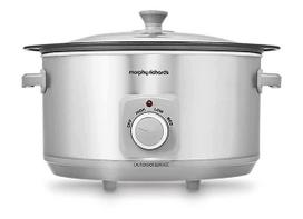 Lėta viryklė Morphy Richards, nerūdijančio plieno, 6,5 l
