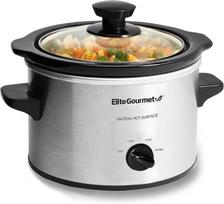 Elektrinis puodas Elite Gourmet MST-250XS#, 1,7 l, su keraminiu įdėklu