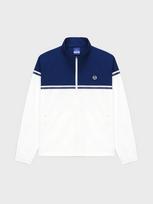 Sergio Tacchini U Goat Woven Colorblock Jacket (Navy) Ors/M blue