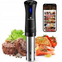Sous vide cirkuliatorius su jutikliniu valdymu ir ekraną turinčiu puodu, 2 vnt.
