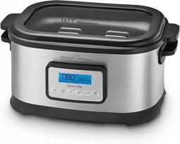 Sous vide ir lėto virimo puodas 8,5 l su LCD laikmačiu, 520 W, 45–90°C, 72 val.
